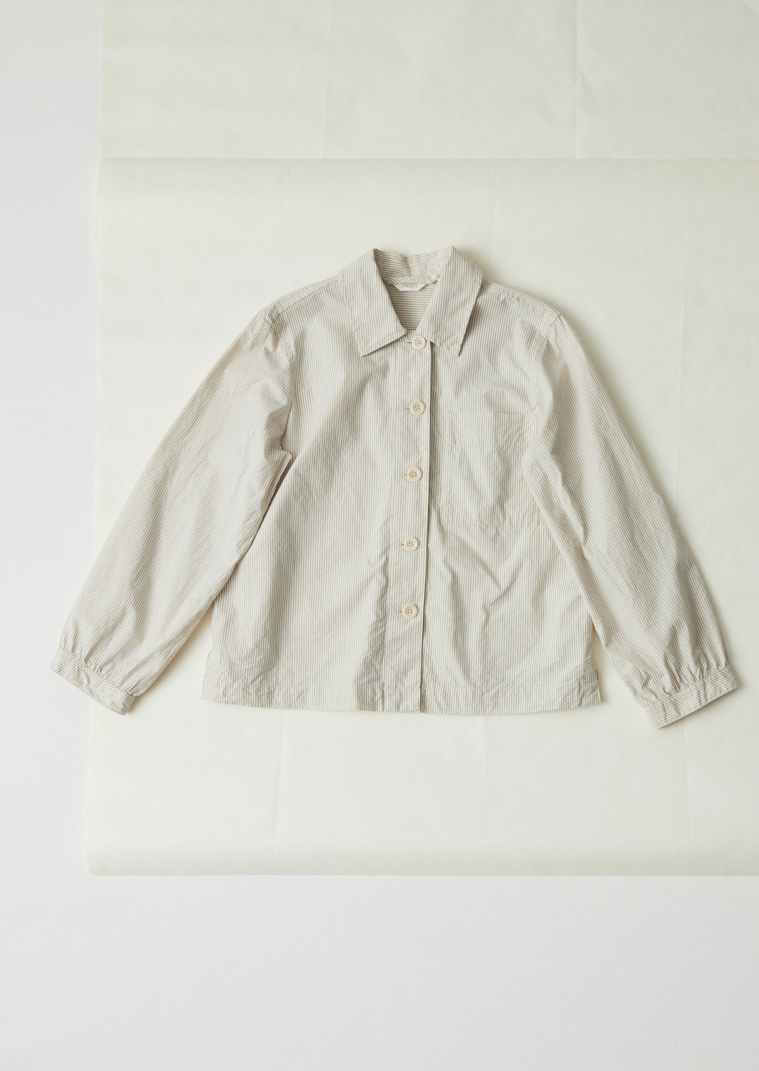 Baya Patch Pocket Stripe Organic Cotton Shirt