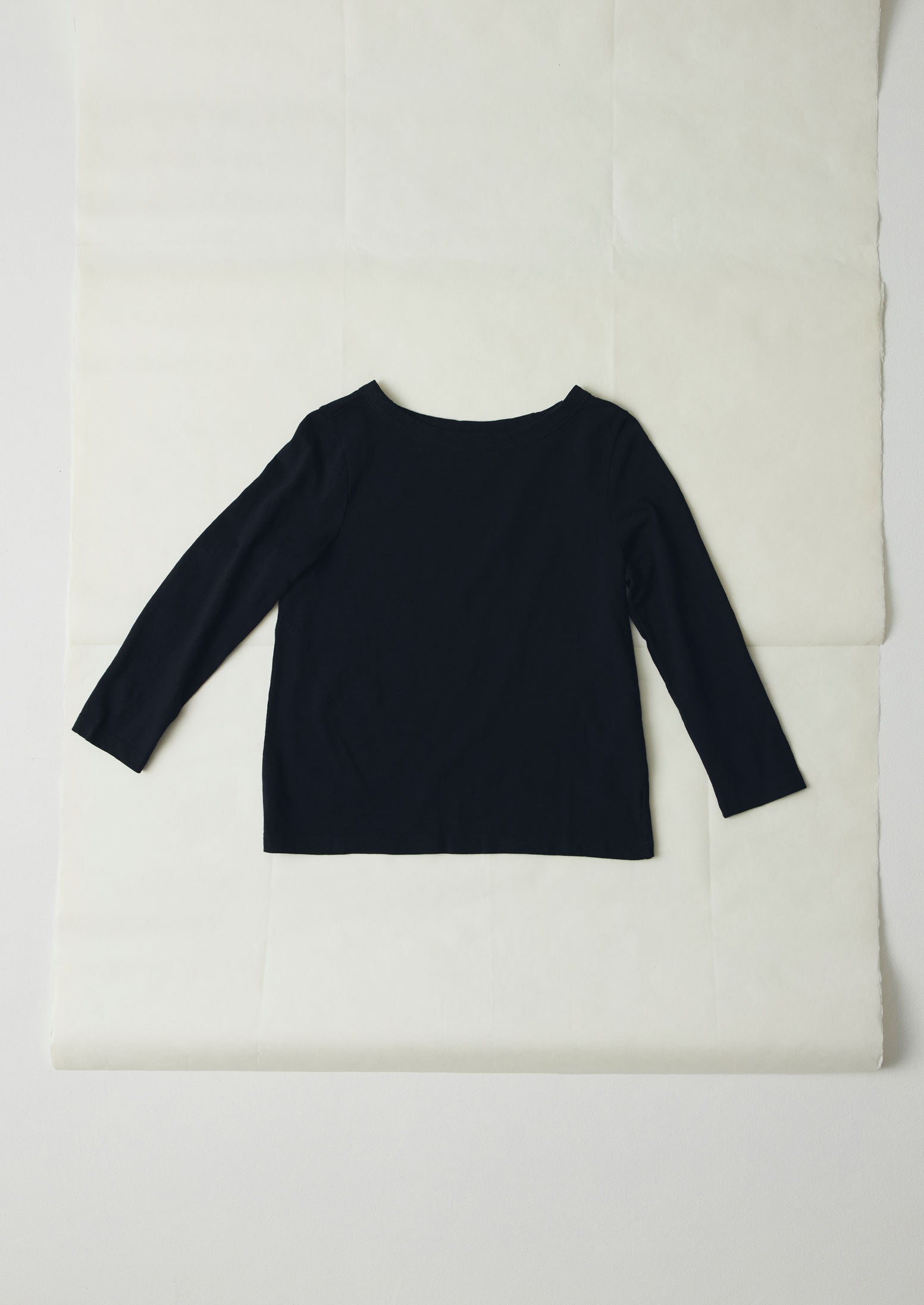 Lia Cotton Boat Neck Tee
