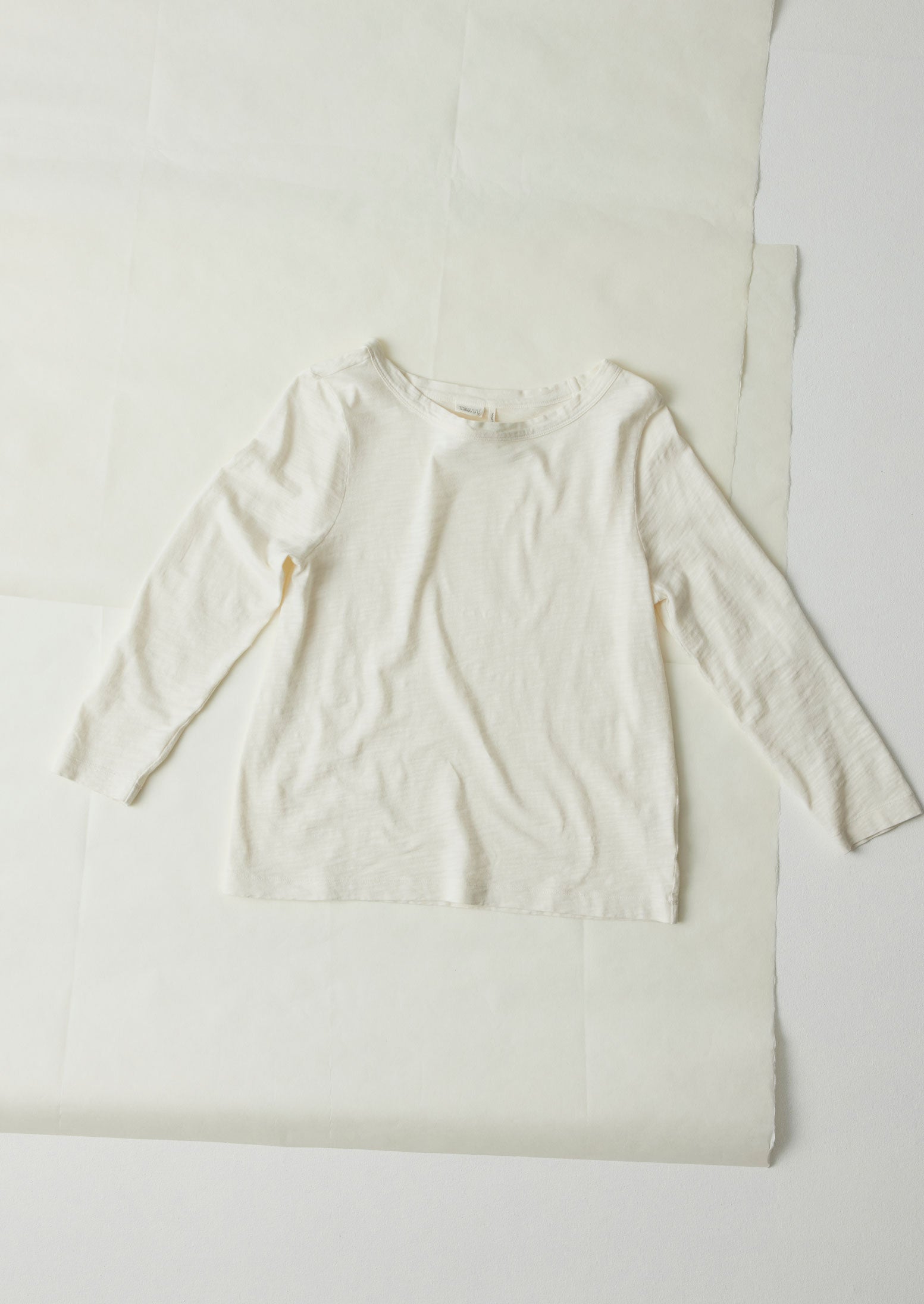 Lia Cotton Boat Neck Tee