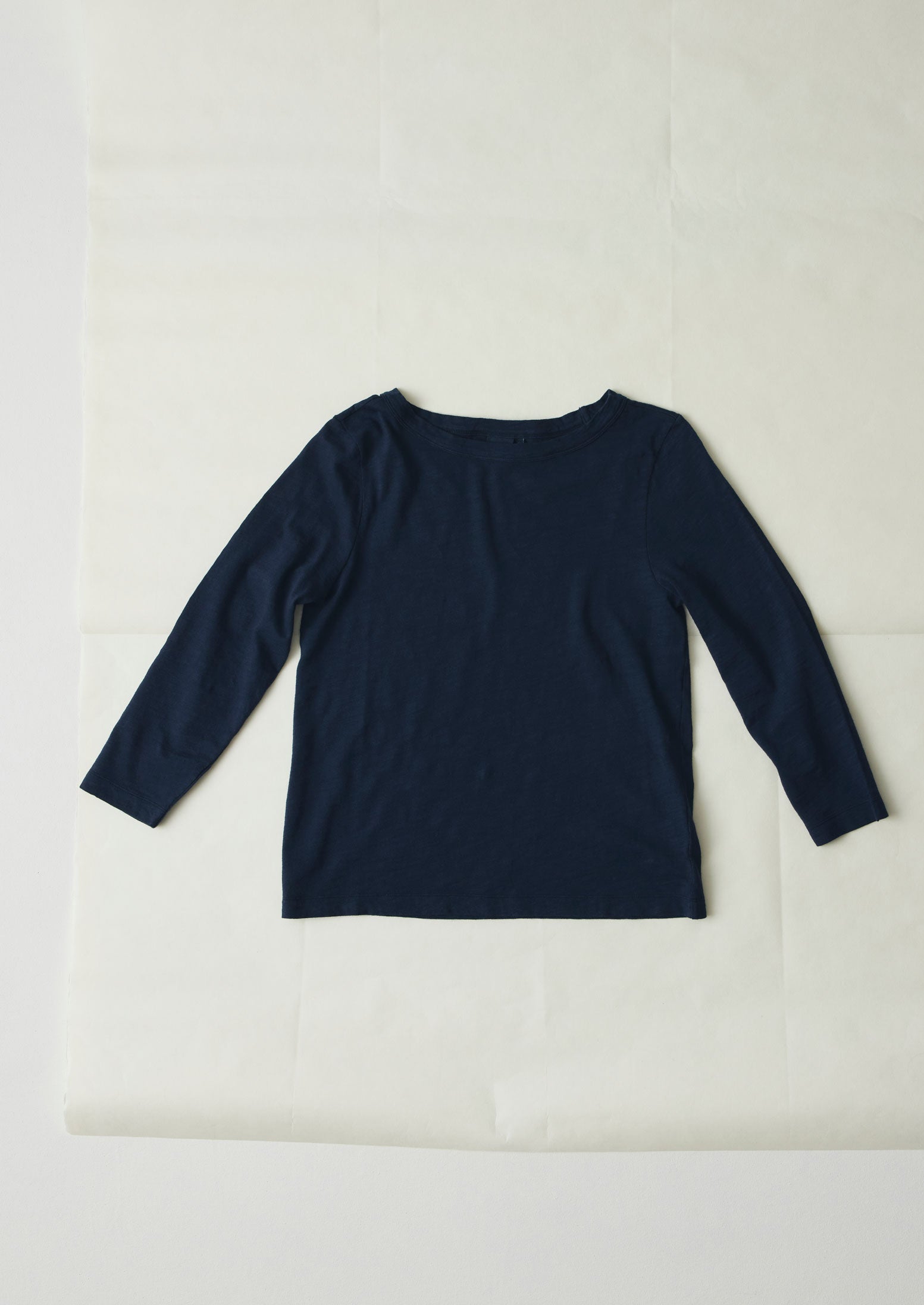 Lia Cotton Boat Neck Tee